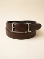 The Reverso Dualform – Carbon Chestnut Executive Grain Belt