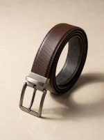 The Reverso Dualform – Carbon Chestnut Executive Grain Belt - Image 4